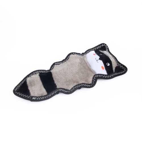 ZippyPaws Z-Stitch Tough Dog Toy Skinny Peltz Raccoon