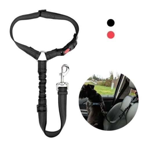 Adjustable Bungee Car Headrest restraint for dogs