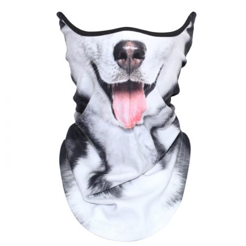 Novelty Animal Face Masks Neck Warmer_#2 Front