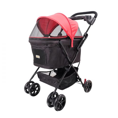 Easy Strolling Dog Pram Red Rouge