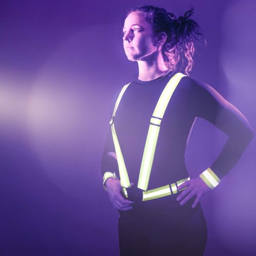 High Visibility Reflective Safety Vest night time