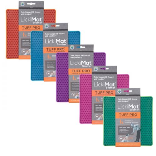 Lickimat Soother Tuff Pro Colour range