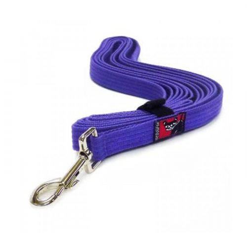 Black Dog Long Lead 5m Purple