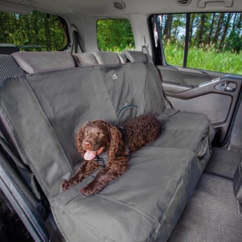Kurgo Rover Waterproof Bench Seat Cover_Charcoal LS