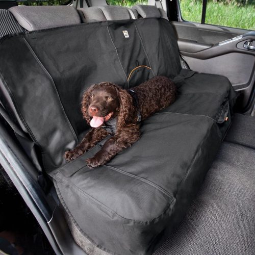 Kurgo Wander Waterproof Bench Seat Cover_Charcoal