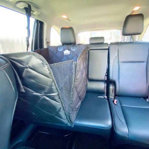 Pawmanity Half Hammock Dog Car Seat Cover Basket