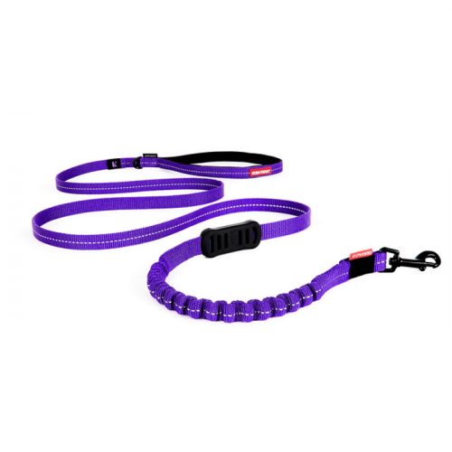 EzyDog Zero Shock Dog Leash LITE Purple