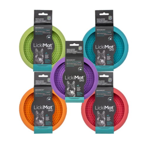 LickiMat UFO Slow Feeder for Dogs_range