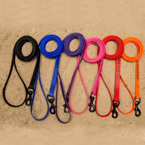 Biothane waterproof dog leash 6ft colour range