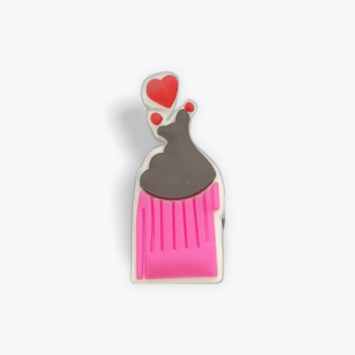 Cupcake Shoe Charm