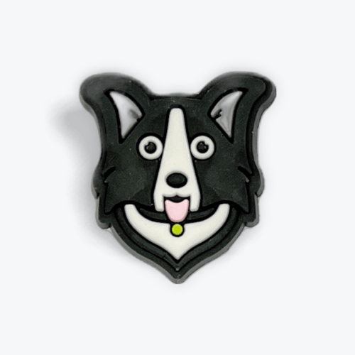 Dog Border Collie Shoe Charm