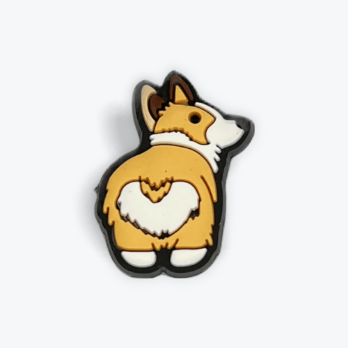 Cute Corgi Shoe Charm