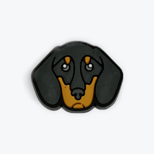 Dog Dachshund Shoe Charms