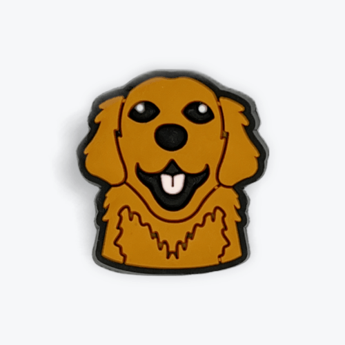 Dog Golden Retriever Shoe Charm