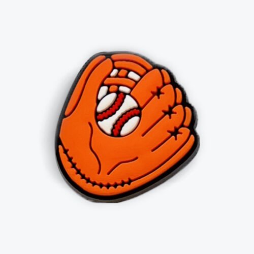 Baseball Glove Shoe Charm