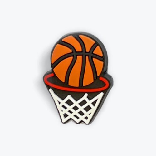 Basketball Hoop Shoe Charm