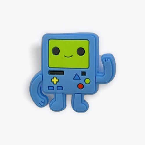 Blue Gamer Shoe Charm