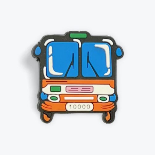 Bus Front Shoe Charm