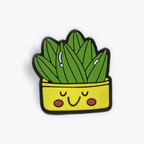 Pot Plant 4 Shoe Charm