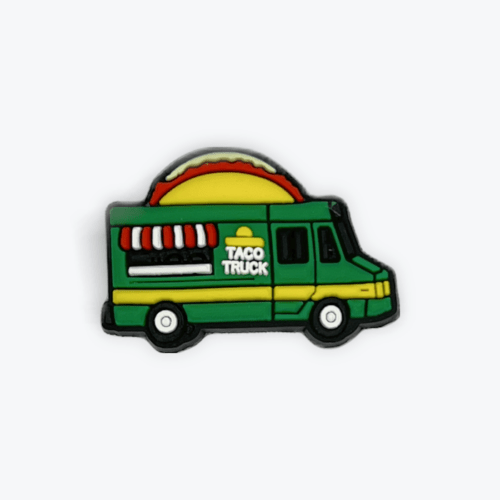 Taco Truck Shoe Charm