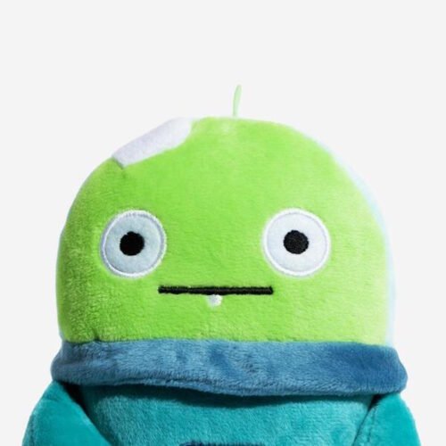 Spunky Pup Alien Flex Plush Squeaker Dog Toys_Bubu_1