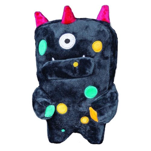 Spunky Pup Alien Flex Plush Squeaker Dog Toys_Ghim_front