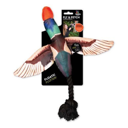 Spunky Pup Fetch & Fly Launch Toy_Duck