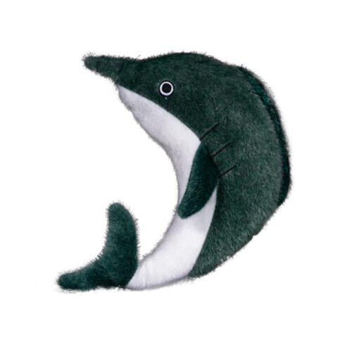 Spunky Pup Sea Plush Dolphin Dog Toy