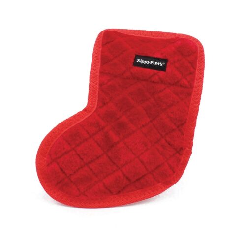 Zippy Paws Z-stitch Xmas Stocking Dog Toy